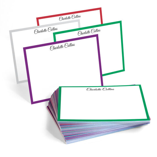 The Napa Valley Border Flat Note Cards Collection